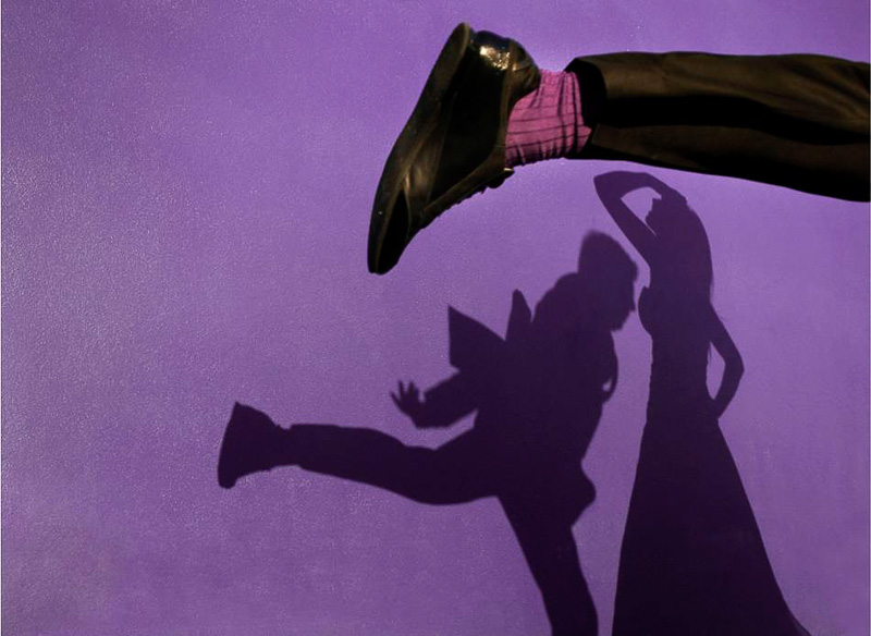 photo daniel ribeiro mariés fonds violet chaussure