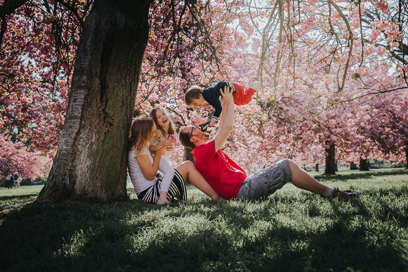 famille parc de sceaux cerisiers photographe frederico santos