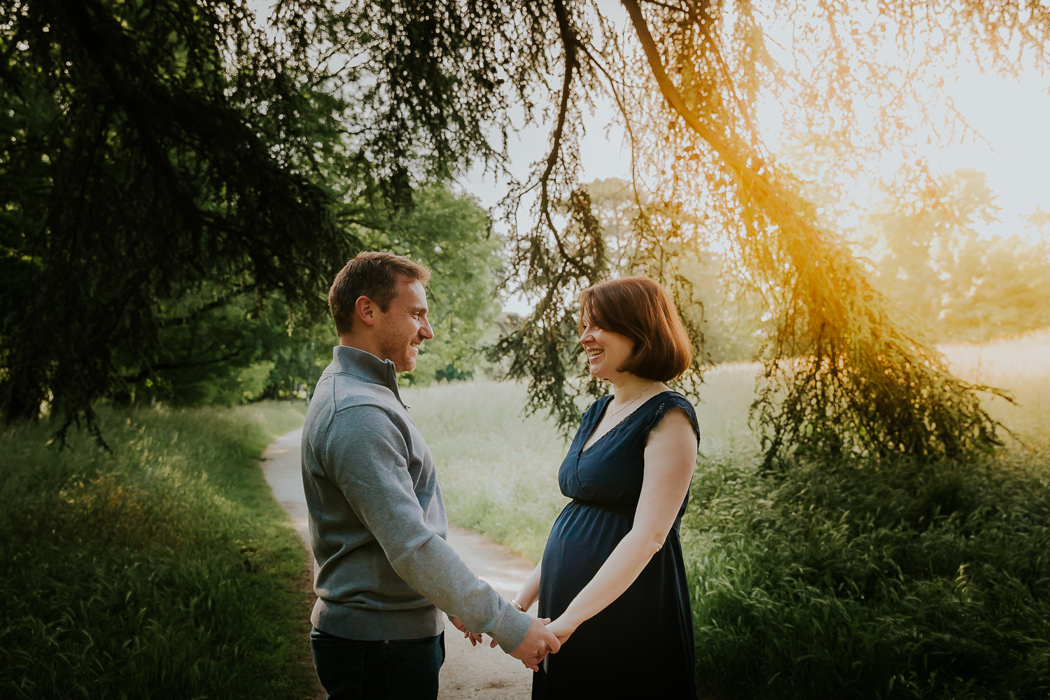 Seance photo grossesse nature couple-1 - Frederico Santos Photographe